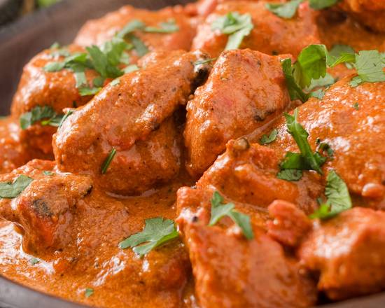 Delicious Butter Chicken at Taste of Shangri-La in Edmonton, AB